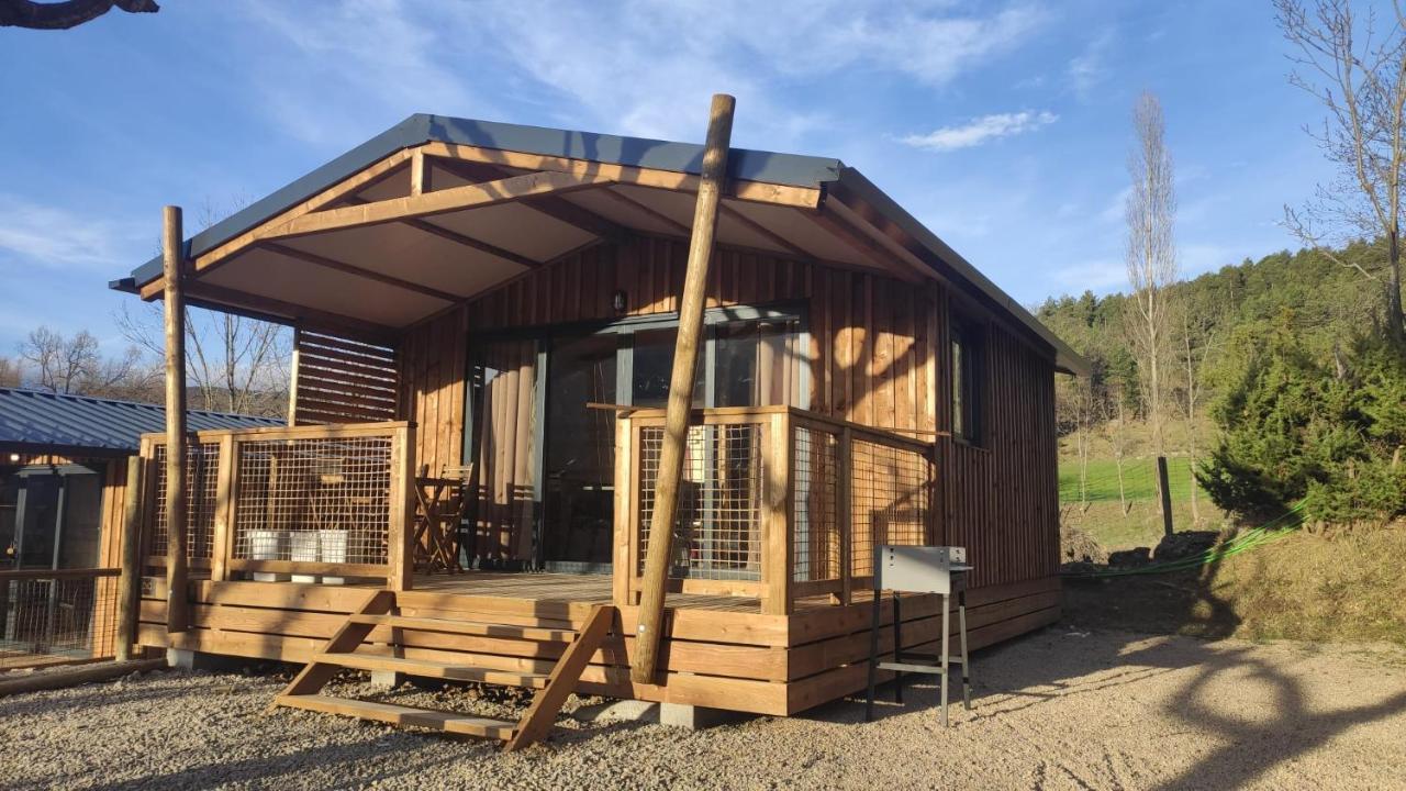 Bungalows Del Camping Pedraforca Saldés Exteriör bild