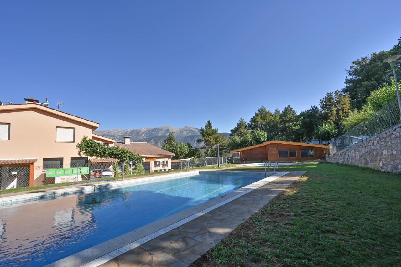 Bungalows Del Camping Pedraforca Saldés Exteriör bild