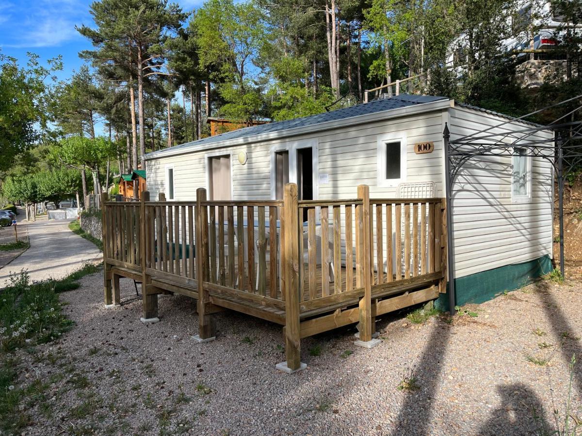 Bungalows Del Camping Pedraforca Saldés Exteriör bild