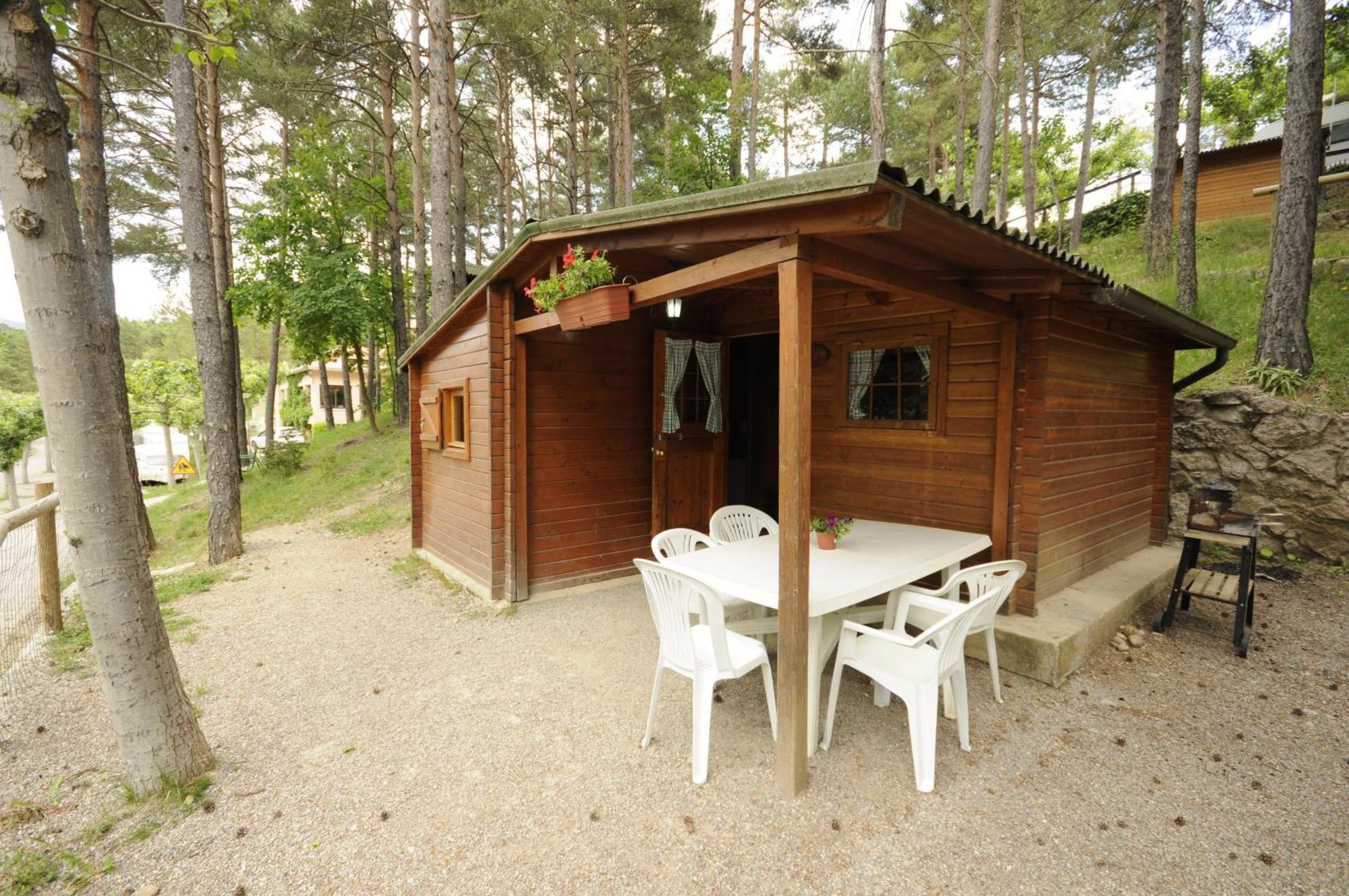 Bungalows Del Camping Pedraforca Saldés Rum bild