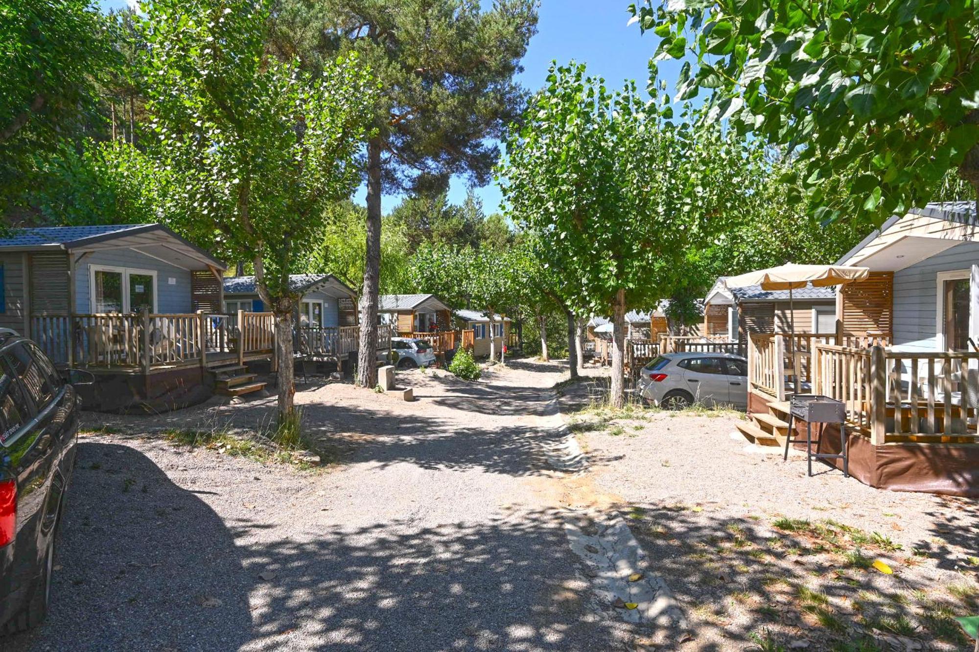 Bungalows Del Camping Pedraforca Saldés Rum bild